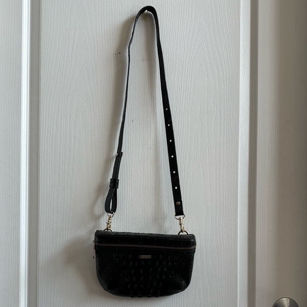 Brahmin Elegant Black Crossbody Bag